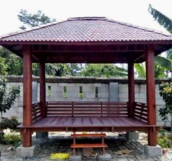 Jual Gazebo Kayu