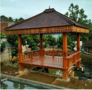 Jual Gazebo Kayu